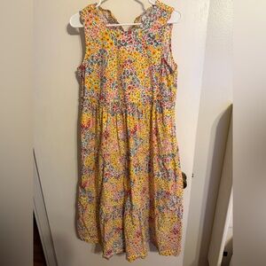 J. Crew Multicolor Floral Dress